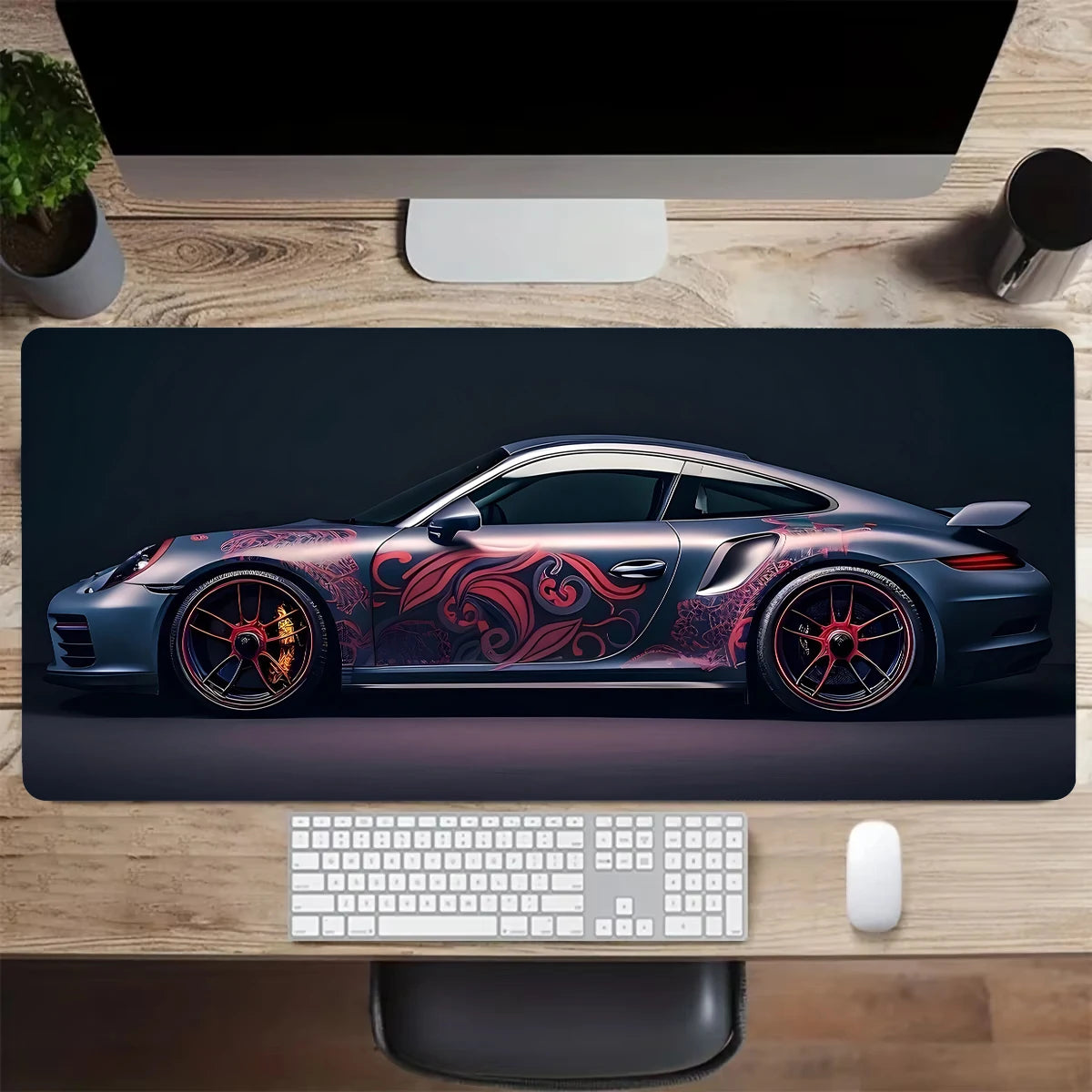 Porsche RS'S Desk Mouse Pads