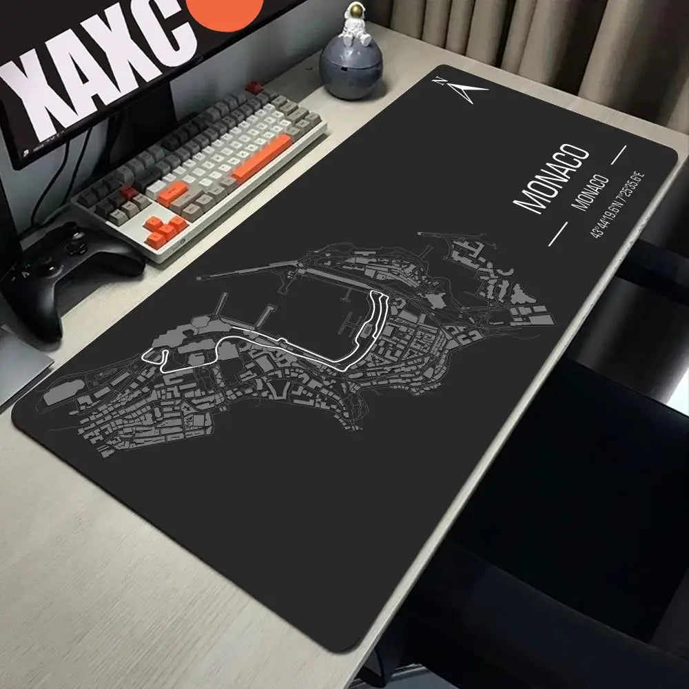 Formula 1 Circuit Mouse Pads