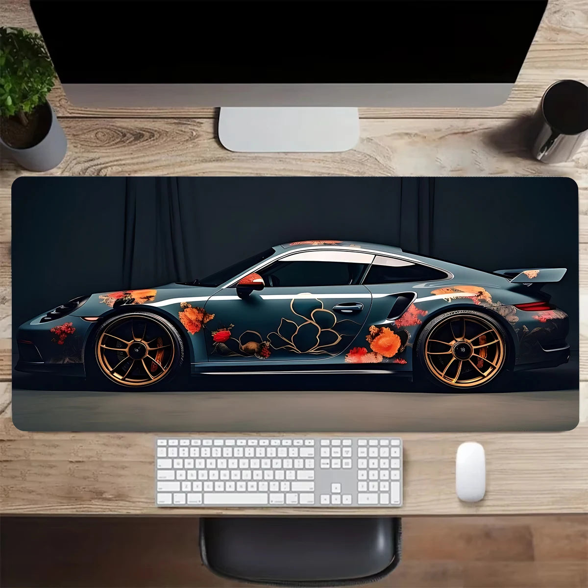 Porsche RS'S Desk Mouse Pads