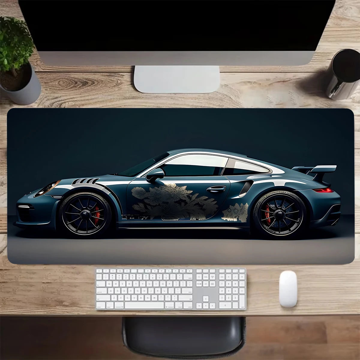 Porsche RS'S Desk Mouse Pads
