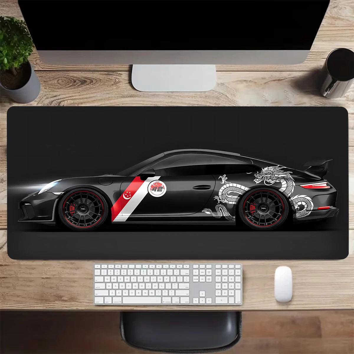 Porsche RS'S Desk Mouse Pads