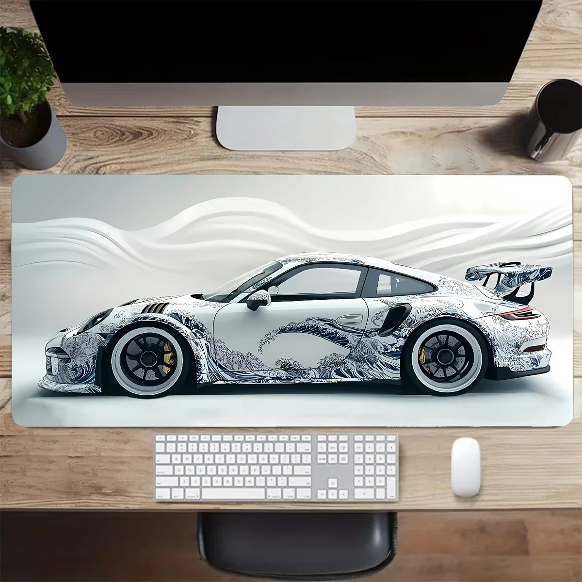 Porsche RS'S Desk Mouse Pads