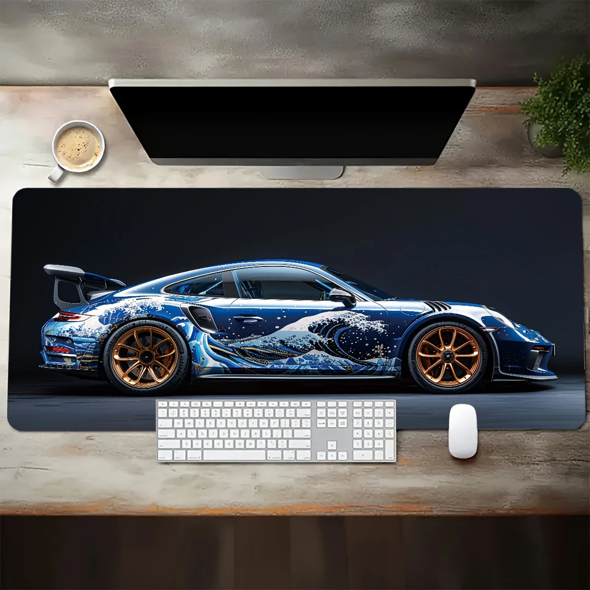 Porsche RS'S Desk Mouse Pads