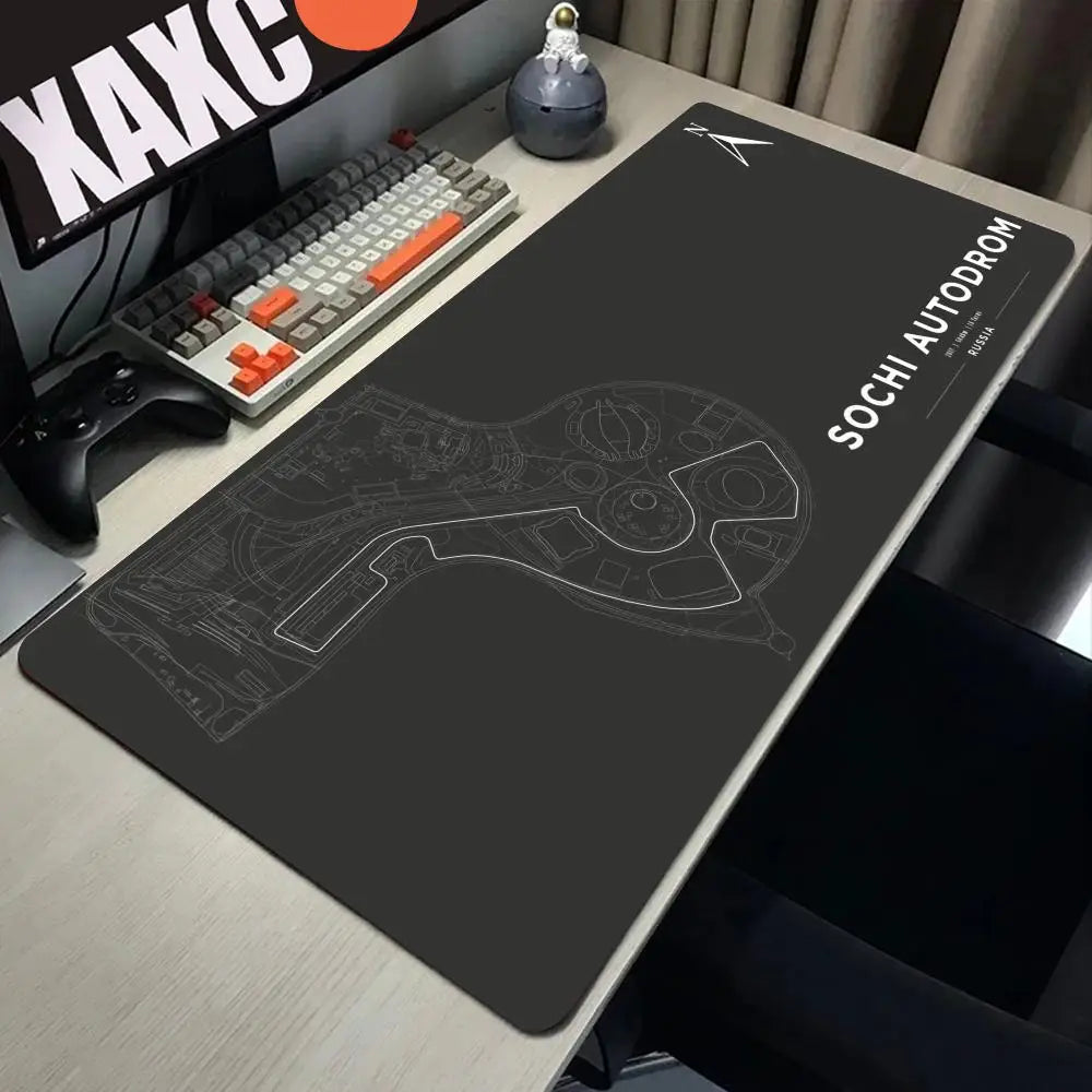 Formula 1 Circuit Mouse Pads