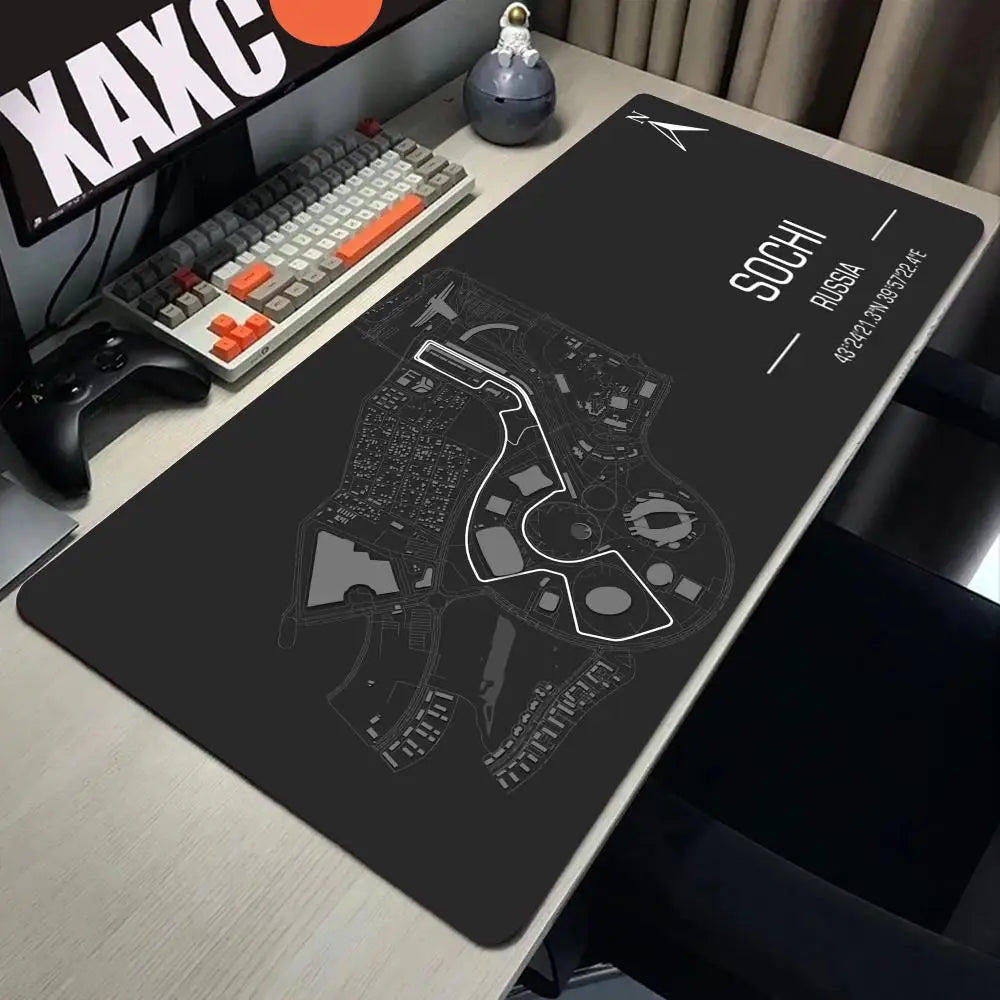 Formula 1 Circuit Mouse Pads