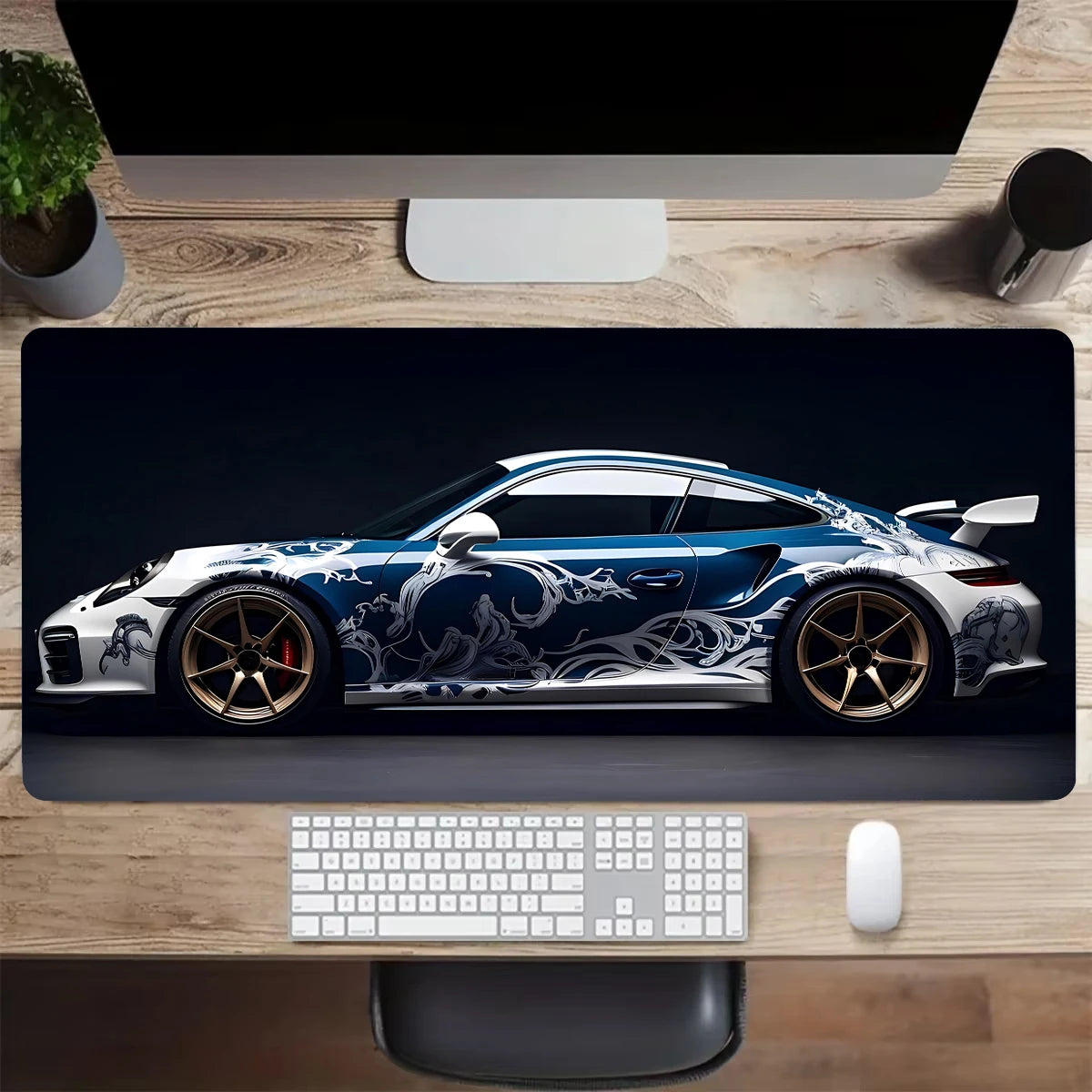 Porsche RS'S Desk Mouse Pads