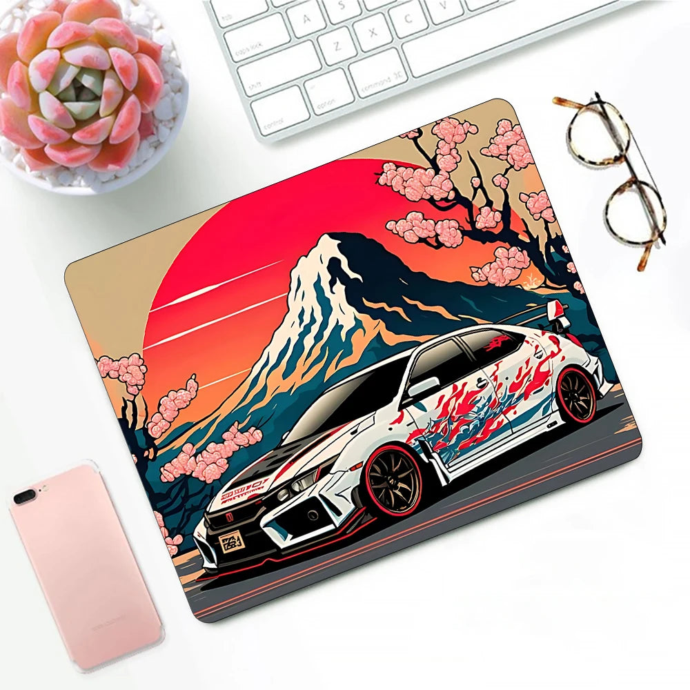 Rally Sports JDM Mouse Pad for PC or Office & Desktop Decor