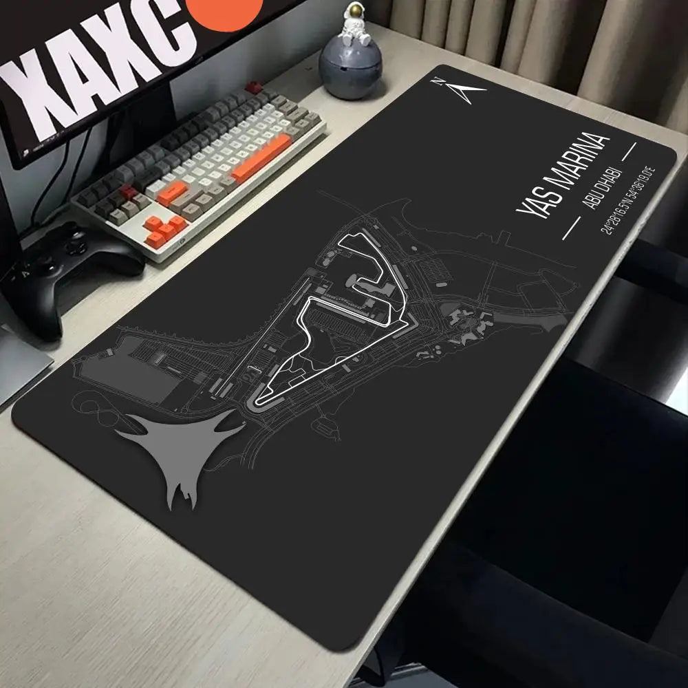 Formula 1 Circuit Mouse Pads