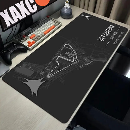 Formula 1 Circuit Mouse Pads